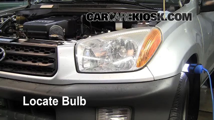 2001 Toyota RAV4 2.0L 4 Cyl. Lights Parking Light (replace bulb)